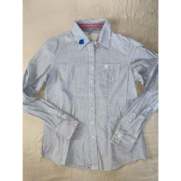 Cinch Long Sleeve Button Front Western Top, Blouse. Mary's Tack & Feed. L, GUC! - Picture 2 of 8